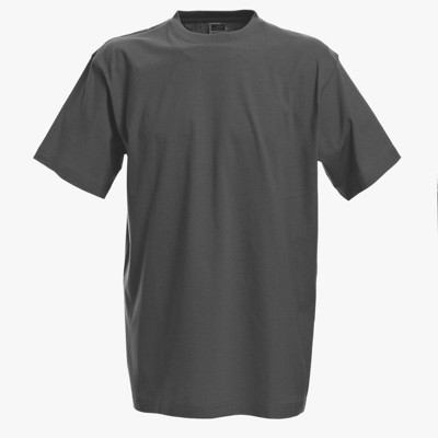 James & Nicholson - Komfort T-Shirt Rundhals JN002, dunkelgrau, Größe XL