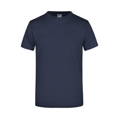 James & Nicholson - Komfort T-Shirt Rundhals JN002, navy-blau, Größe 4XL