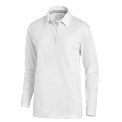 Leiber - Poloshirt Unisex weiß/silber 08/2638/0129, Größe 3XL