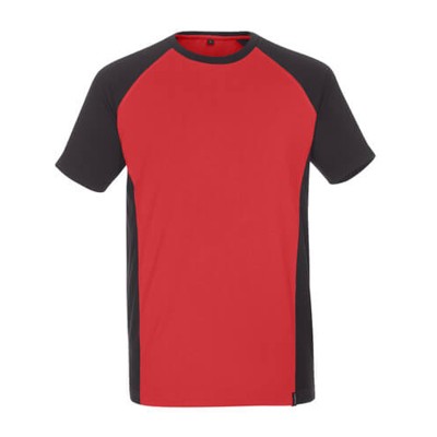 MASCOT® - T-Shirt UNIQUE, Rot/Schwarz, Größe 3XL