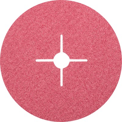 PFERD - Keramikkorn Fiberscheibe Ø 180mm CO36 für höchsten Abtrag auf Stahl