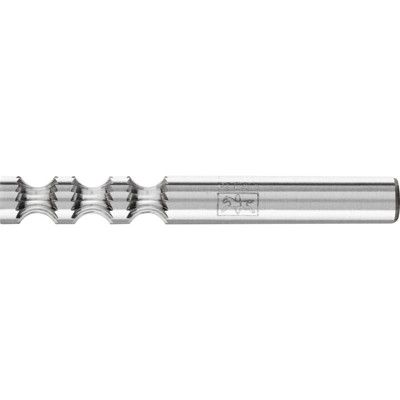 PFERD - Hartmetall Radiusfrässtift R Ø 08x30mm Schaft-Ø 8 mm SP Kantenbearbeitung