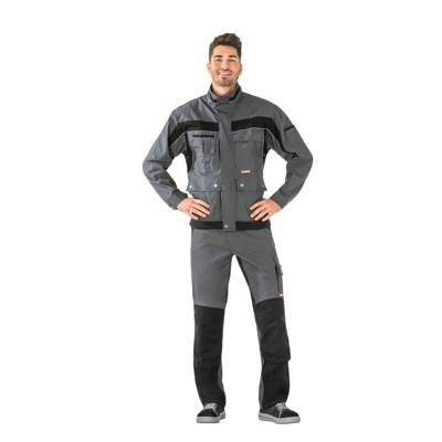 Planam - Bundjacke 2506 schiefer/schwarz, Größe 60