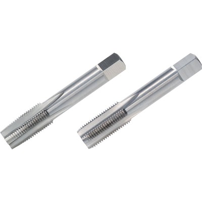 VÖLKEL - Handgewindebohrer 2-teilig Satz HSS-G, JIS B-4430, PF 1/2"