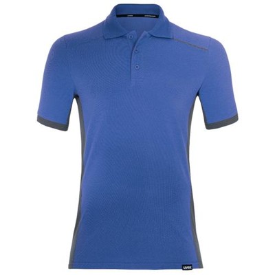uvex - Poloshirt suXXeed industry ultramarin-blau, Größe S