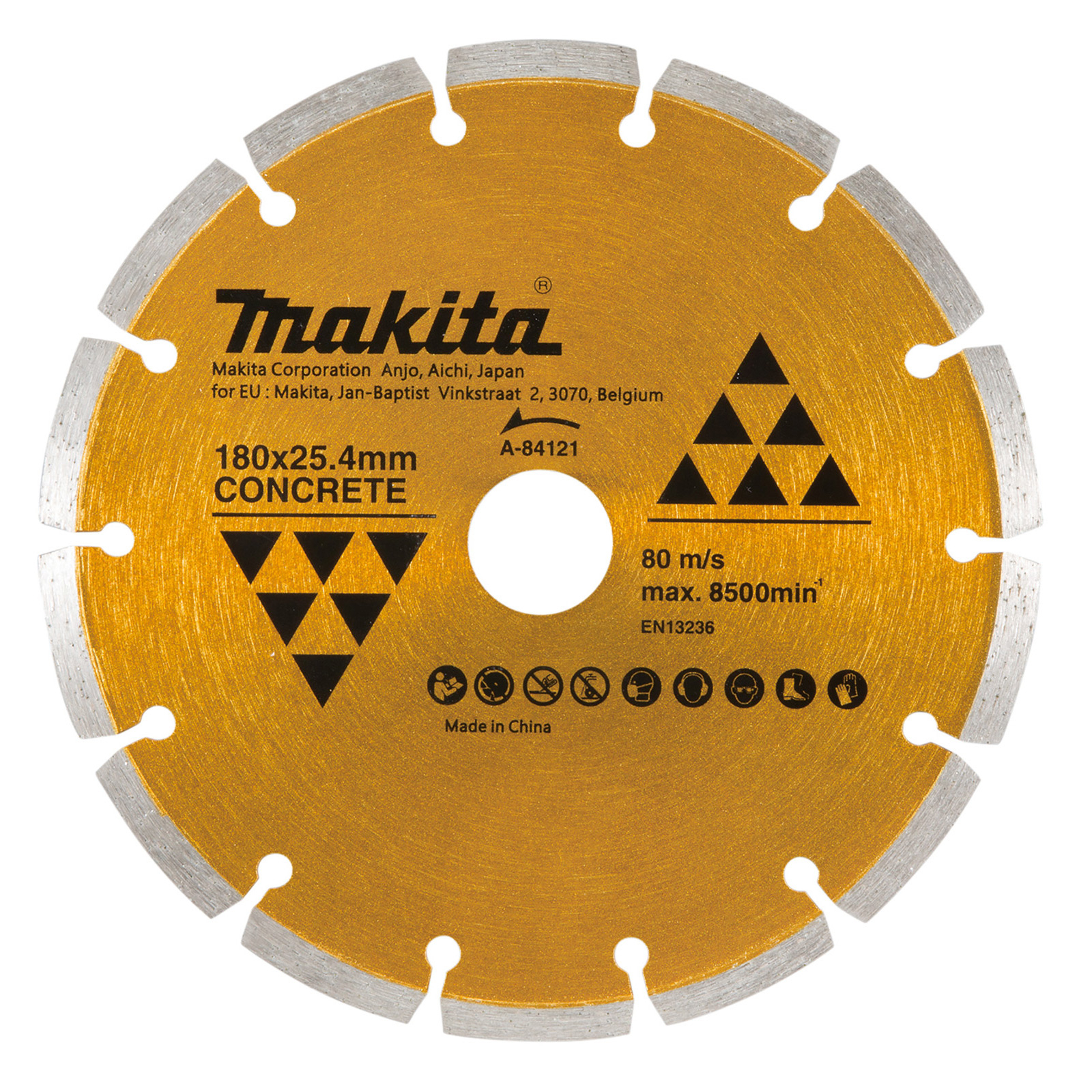 Makita Diamanttrennscheibe 180 mm - A-84121