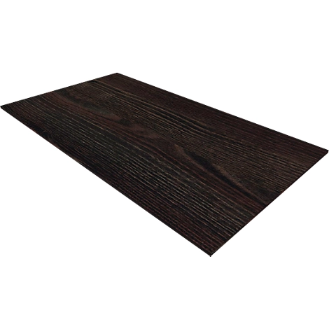 Abdeckplatte QUANDOS BOX, B 1000 x T 440 x H 8 mm, Mooreiche
