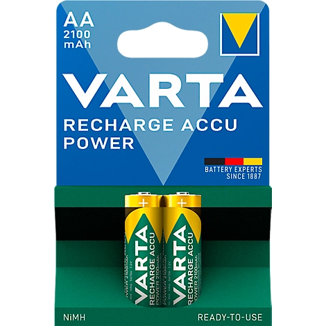 Akku VARTA POWER PLAY LONGLIFE, Mignon AA, 2 Stück