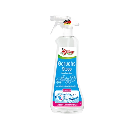 Aktiv Geruchs Stopp POLIBOY, für Textilien u. Oberflächen, ohne Duftstoffe, Sprühflasche 500 ml