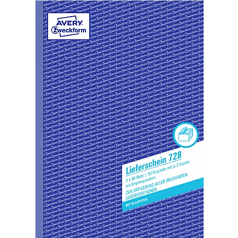 AVERY® Zweckform Lieferschein Nr. 728