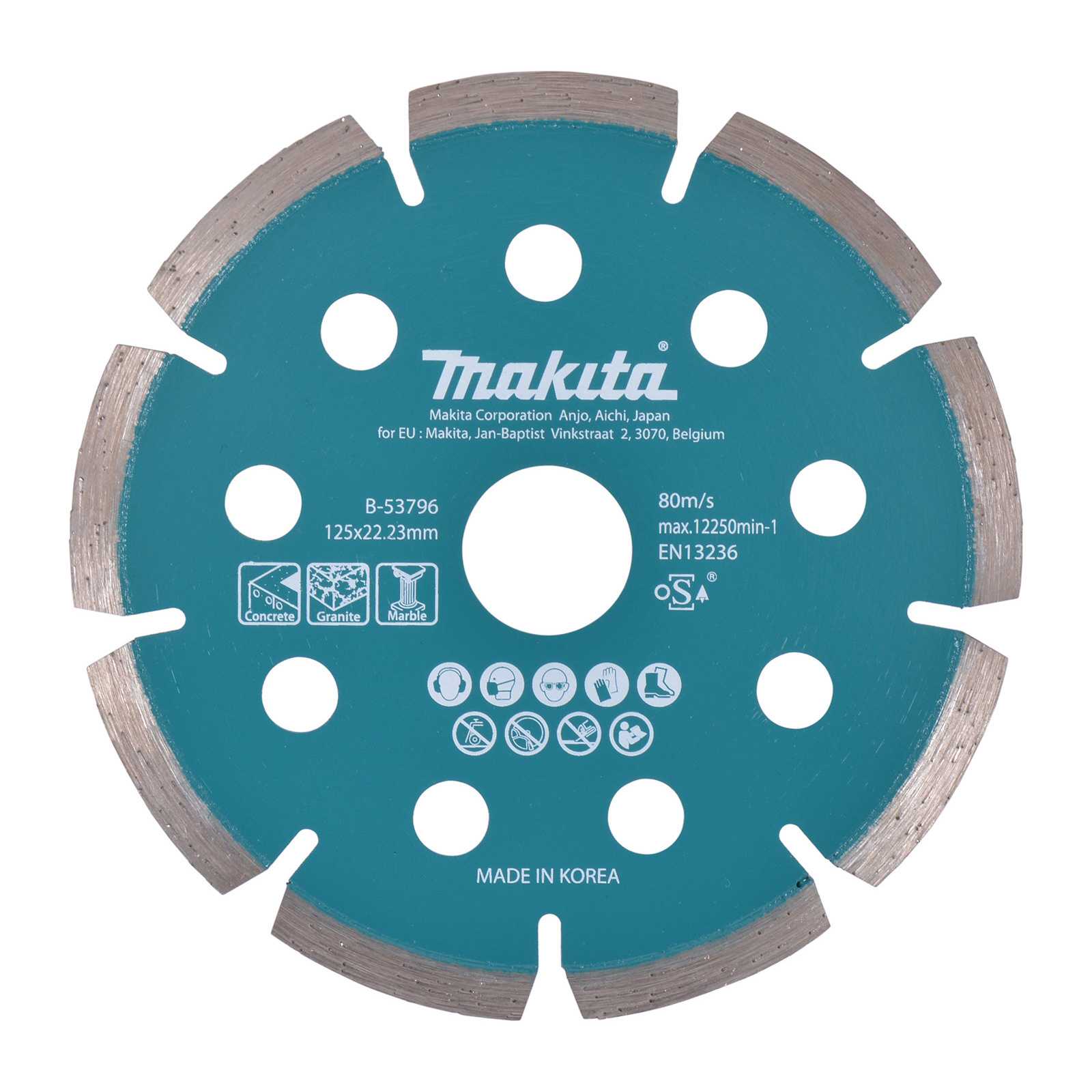 Makita Diamanttrennscheibe 125x22,23 GRANIT - B-53796