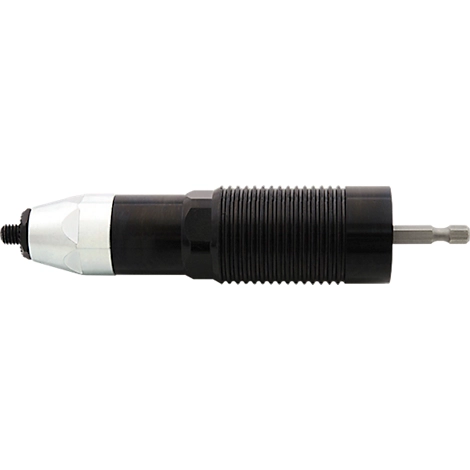 Blindnietmutternvorsatz-Adapter PROJAHN, M6-M10, ergonom. Haltegriff, inkl. Gewindedorne + Mundstücke