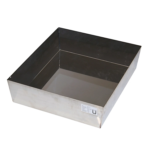 Bodenauffangwanne Stawa-R für asecos Sicherheitsschränke der Q30, Q90, S90 und K90 Serie, Edelstahl 1.4016, B 442 x T 507 x H 127 mm, 22 l