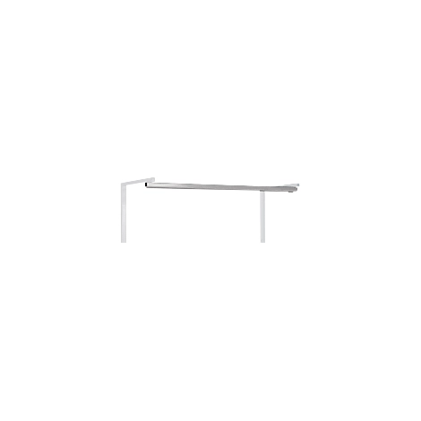 C-Profilschiene Treston, für Zusatzaufbau KT 120, L 1200 mm, Stahl, hellgrau