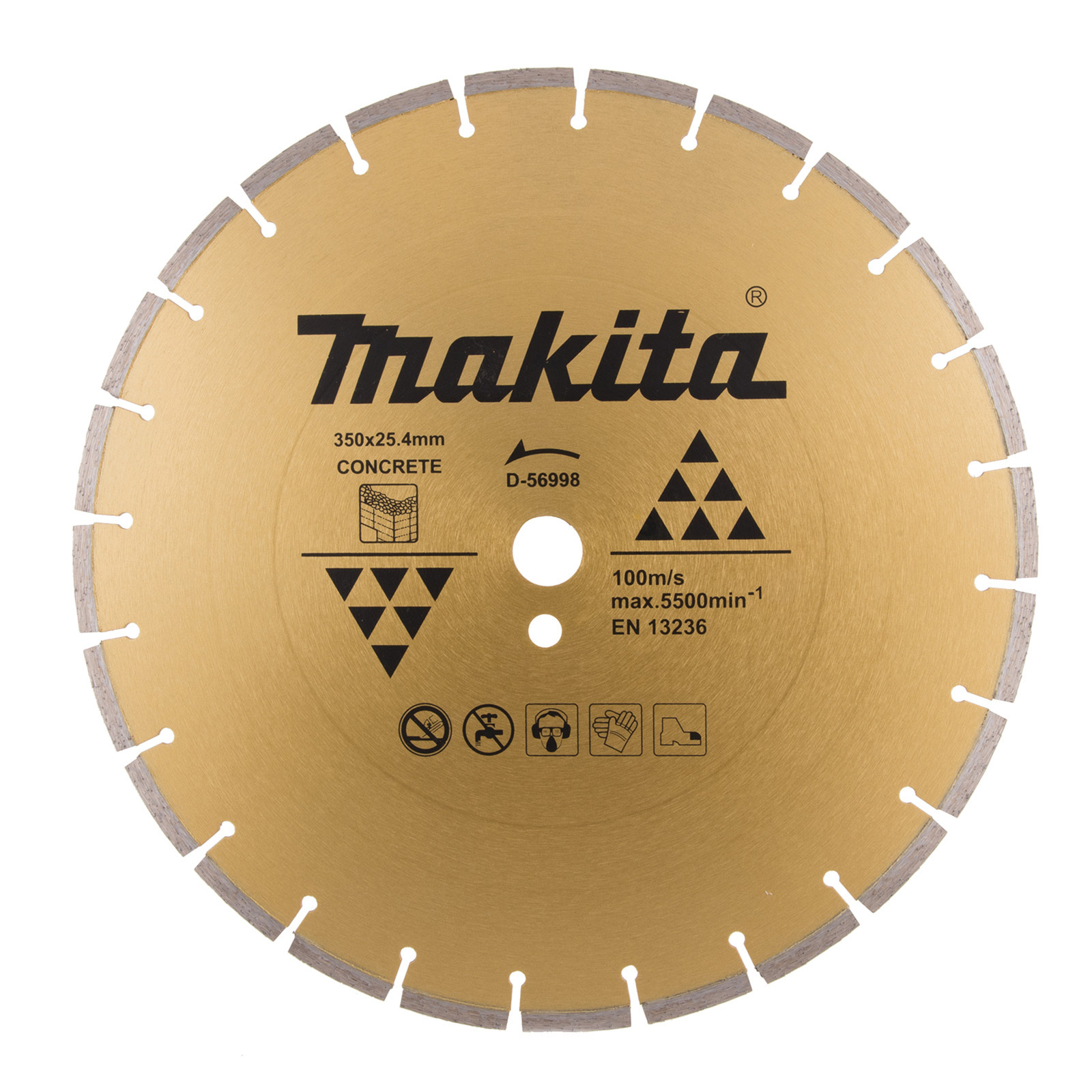 Makita Diamanttrennscheibe 350 x 25,4 mm - D-56998
