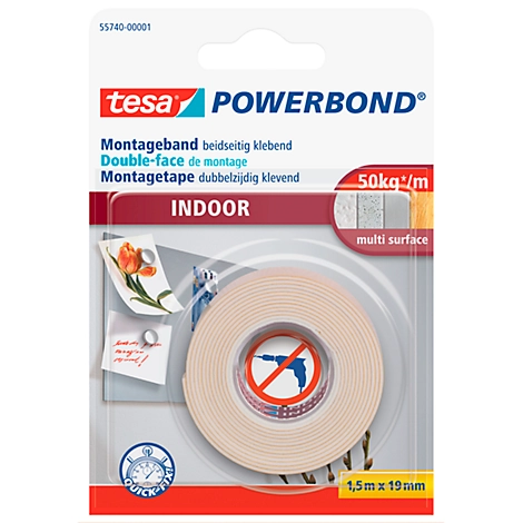 Doppelseitiges Klebeband tesa Powerbond® Indoor