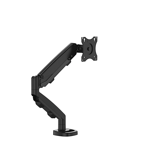Einzel-Monitorarm Fellowes Eppa™, bis 39' Breite, VESA, 360° Drehung, 180° Schwenkung, 90° Neigung, höhenverstellbar, schwarz