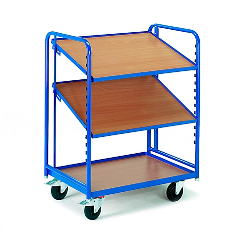 Eurokastenwagen mit Holzböden, 410 x 620 mm
