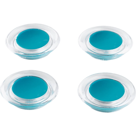 Farb-Design-Magnete, 4 St., blau