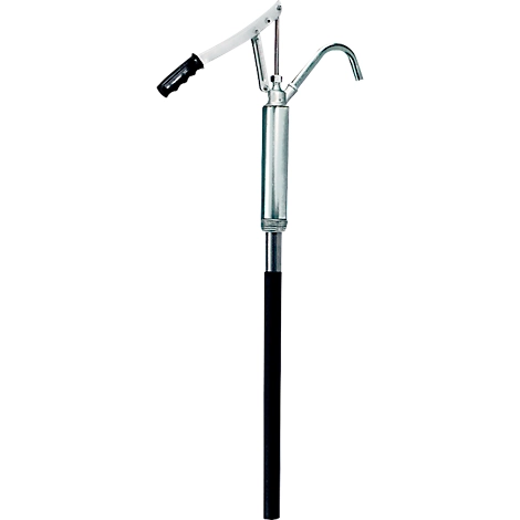 Fasspumpe CEMO, Stahlrohr, 0,3 l/Hub, Auslaufkrümmer, für 60/200 l Fässer