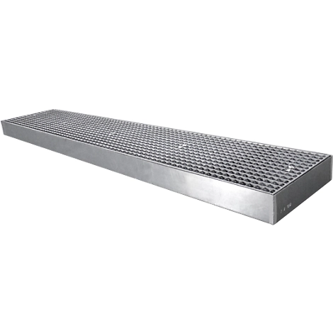 Flachwanne SAFE FW4, 2500 x 500 x 118 mm