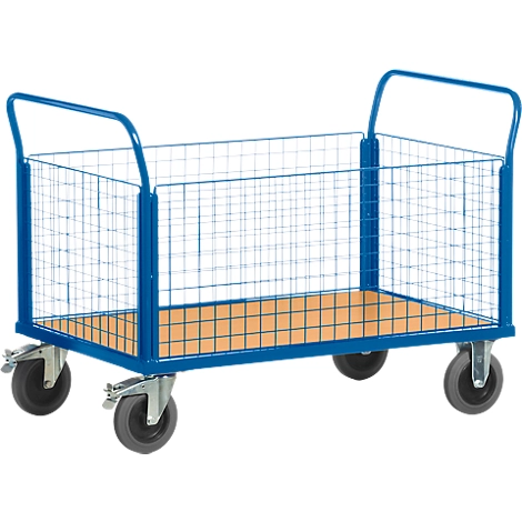 Gitter-Vierwandwagen, L 1000 x B 670 mm