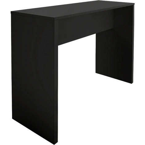 Hochtisch POINT, B 1200 mm, schwarz