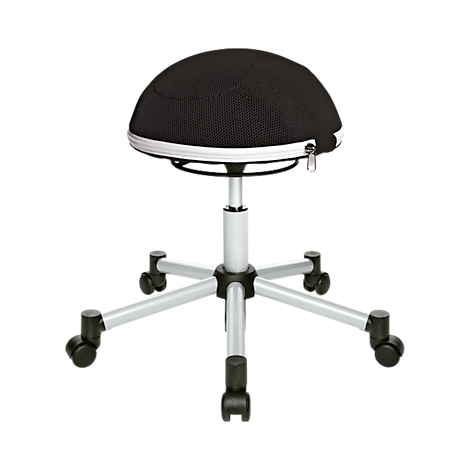 Hocker Sitness Half Ball, schwarz