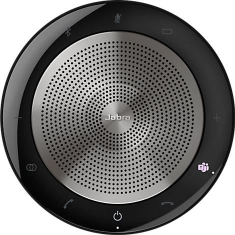 Jabra Speak 750 Freisprechlösung, Microsoft Teams, Bluetooth, USB, schwarz/silber
