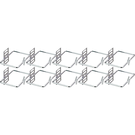 Kabelführungsbügel, verzinkt, aus Rundstahl, B 112 x T 82 mm, 10 Stück
