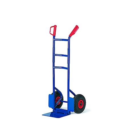 Klapp-Stapelkarre, Tragkraft 200 kg, Vollgummi-Bereifung
