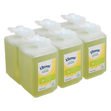Kleenex® Duftschaumseife Fresh 6386, 6 x 1 Liter, parfümiert, grün