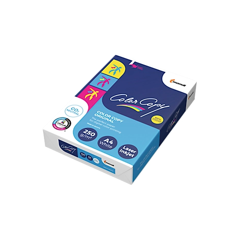 Kopierpapier Mondi Color Copy, DIN A4, 250 g/m², reinweiß, 1 Paket = 250 Blatt