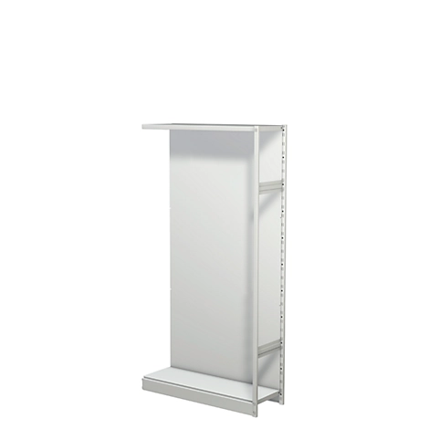 Leerregal PROGRESS 500 T, Anbaufeld, mit Rückwand, H 1900 x B 960 x T 340 mm