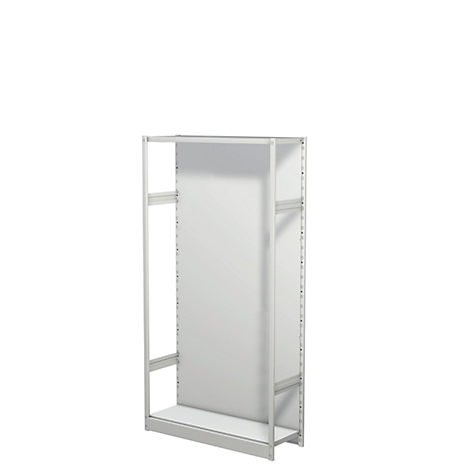 Leerregal PROGRESS 500 T, Grundfeld, mit Rückwand, H 1900 x B 960 x T 340 mm