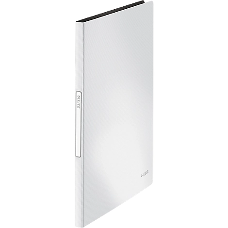 LEITZ Sichtbuch Solid, für DIN A4, 20 Hüllen, weiß