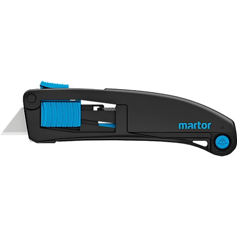 MARTOR SECUPRO MAXISAFE Sicherheitsmesser, Schnitttiefe 17,2 mm, 3-Seiten-Schieber