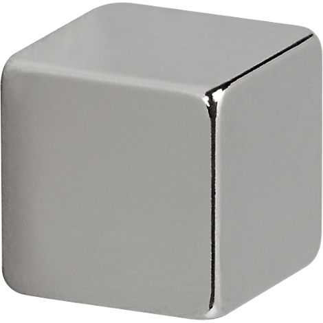 MAUL Neodym-Magnet Würfel 10x10x10mm, 4 Stück