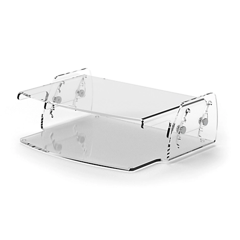 Monitorständer Fellowes Clarity™, bis 10 kg, höhenverstellbar, B 320 x 256 mm, Acryl