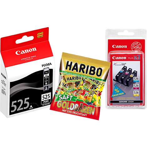Original Canon Tintenpatronen PGI-525/CLI-526 CMYK, Mixpack, cyan, magenta, gelb, schwarz
