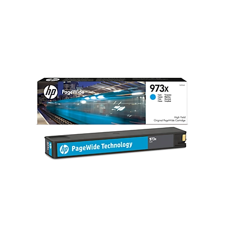 Original HP Tintenpatrone 973X, Einzelpack, cyan