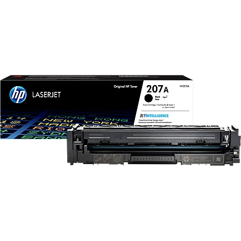 Original HP Toner 207A, Einzelpack, schwarz