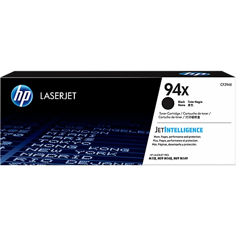 Original HP Toner 94X, Einzelpack, schwarz