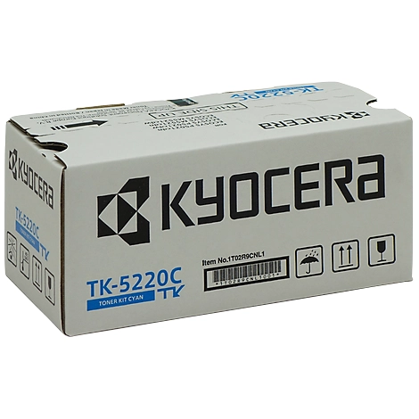 Original Kyocera Toner TK-5220C, Einzelpack, cyan
