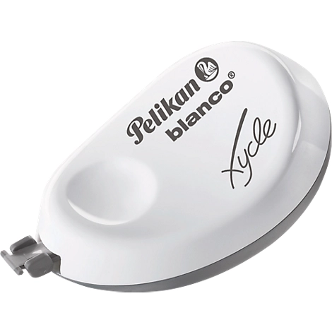 Pelikan Korrekturroller blanco® Xycle® B920, weiß, Griffmulde, ohne Lösungsmittel, seitl. Anwendung