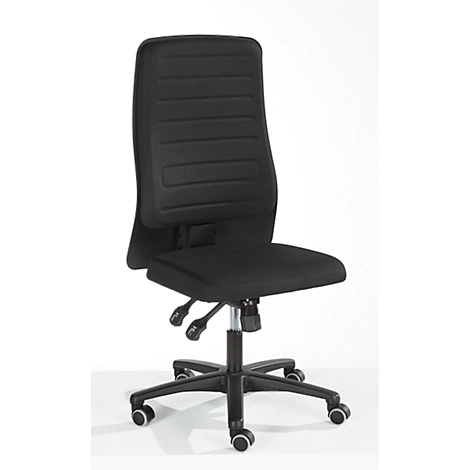 Prosedia Bürostuhl ECCON plus-8, Synchronmechanik, ohne Armlehnen, gepolstert, schwarz