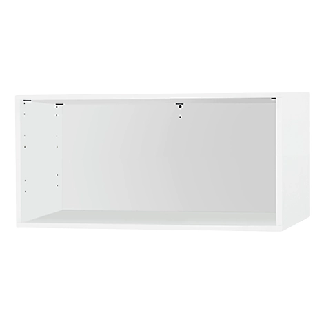 Schäfer Shop Select Aufsatzregal, 1 OH, B 800 x T 420 x H 372 mm, weiß