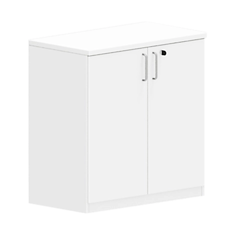 Schrank NEVADA, B 800 x T 445 x H 825 mm, weiß