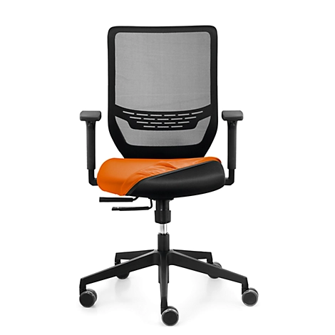 Sitz-Husse, für Bürostuhl to-sync work, B 400 mm, nachrüstbar, orange