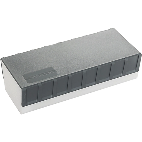 Tafelwischer Edding e-BMA 2, mit Magnetstreifen, nachbestückbar, L 165 x B 75 x H 47 mm, weiß-anthrazit